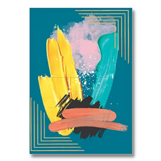 Abstract Paint Weekly Planner