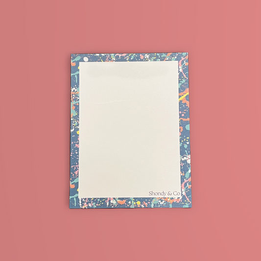 Abstract Paint Notepad