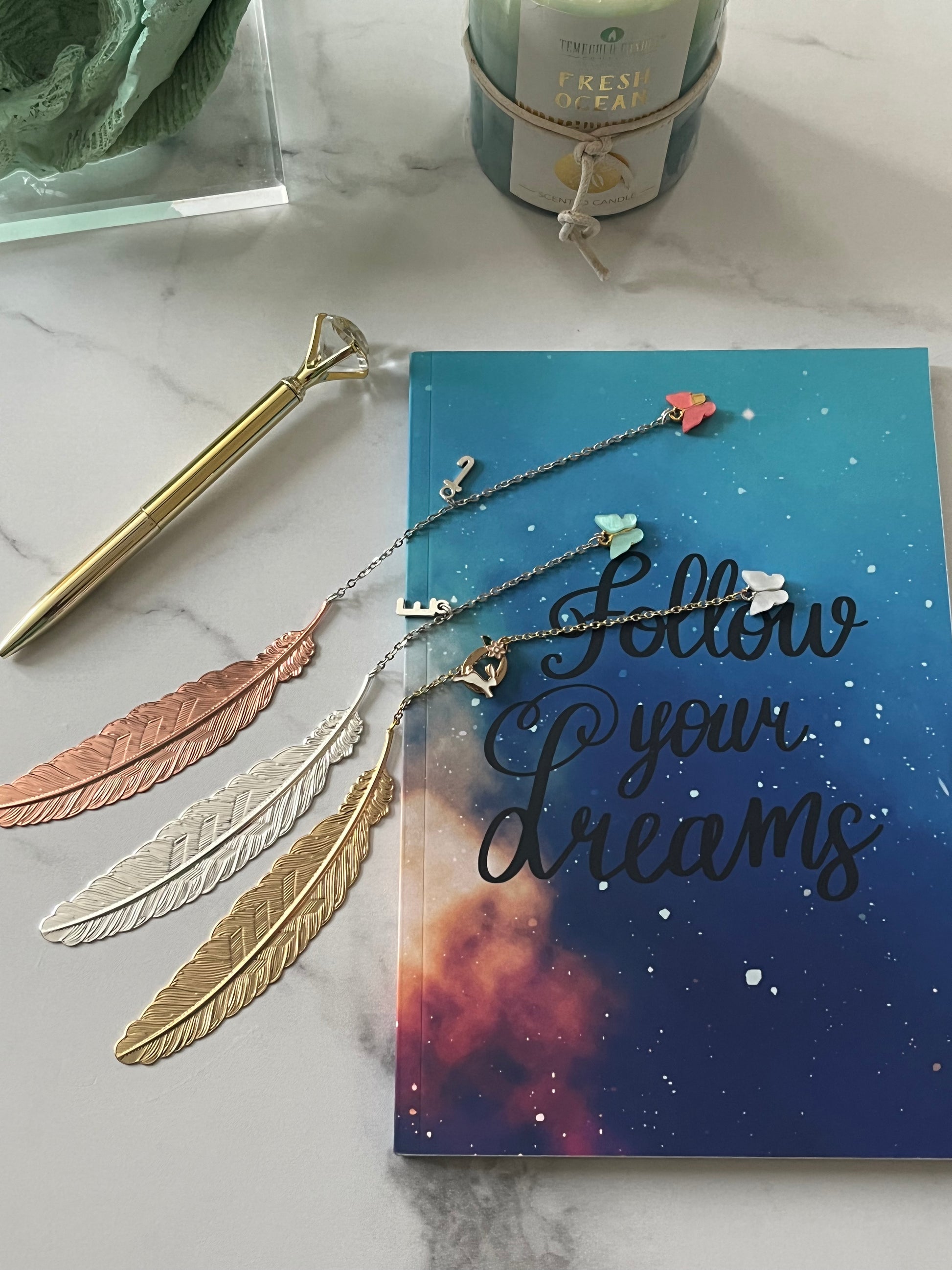 Feather Bookmark - Shondy & Co